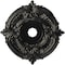 Ekena Millwork Attica PVC Medallion (Canopies up to 7 3/4"), 22"OD x 3 1/2"ID x 1"P, Textured Metallic Galaxy CMP22ATAGX - alternate 1